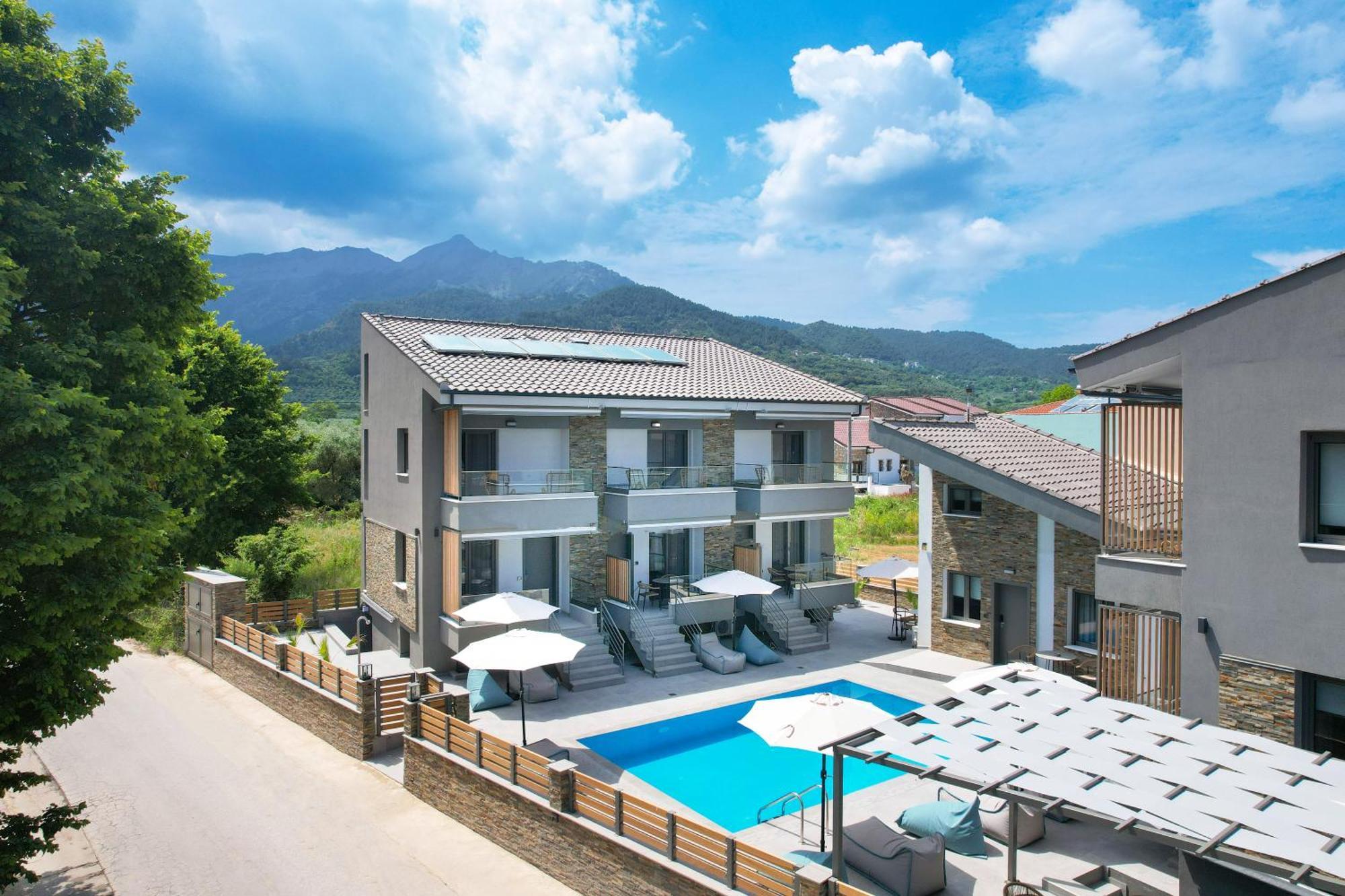 Aerino Luxury Villas Chrysi Ammoudia Exterior photo