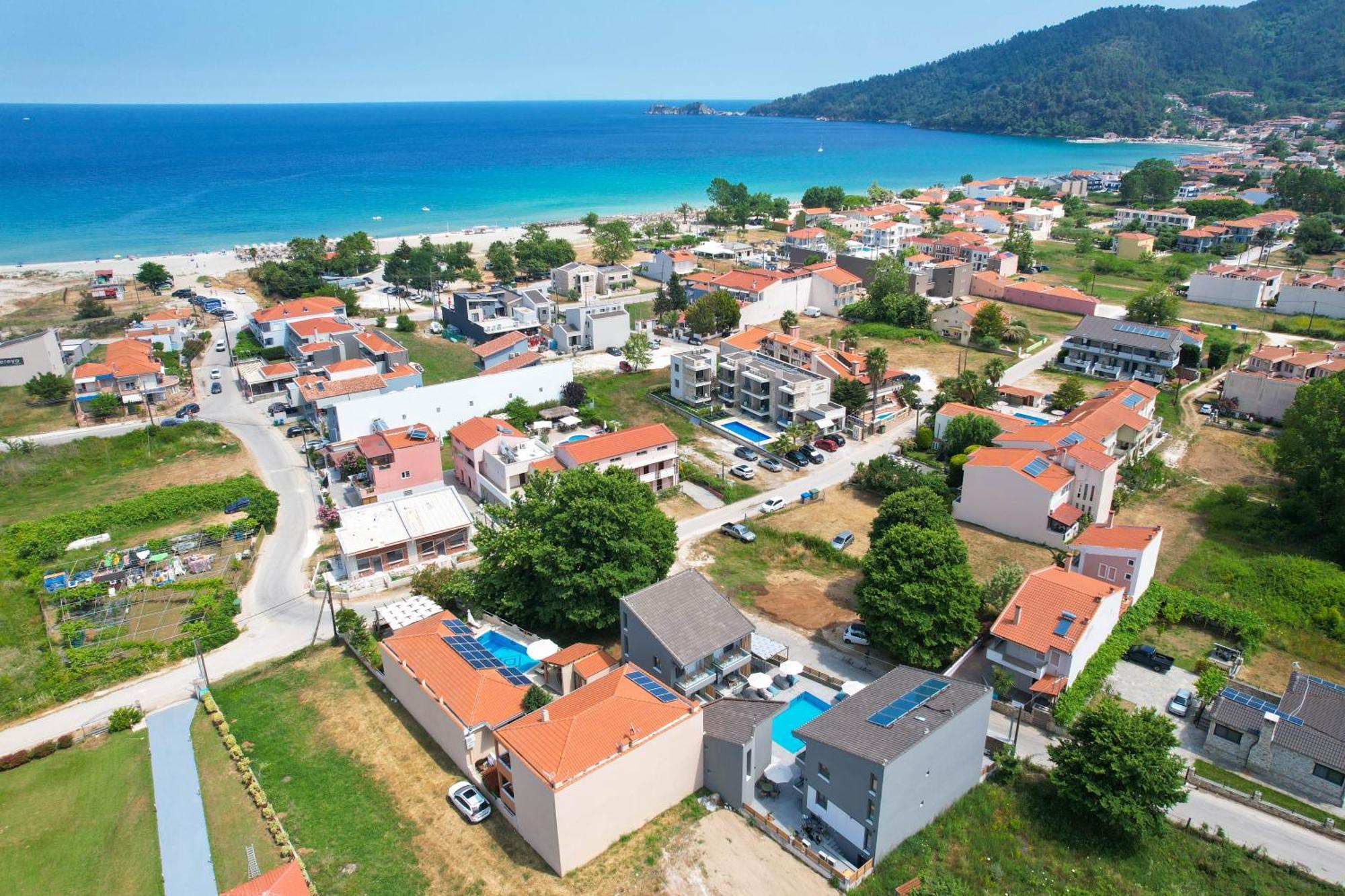 Aerino Luxury Villas Chrysi Ammoudia Exterior photo